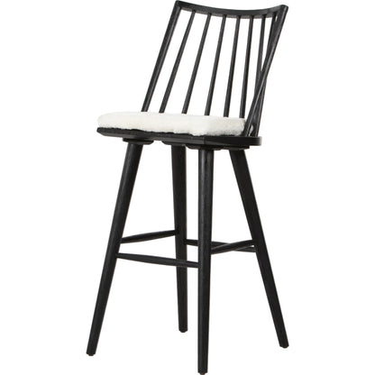 Lewis Windsor Bar Stool by Four Hands. Made from unique in a transitional style.