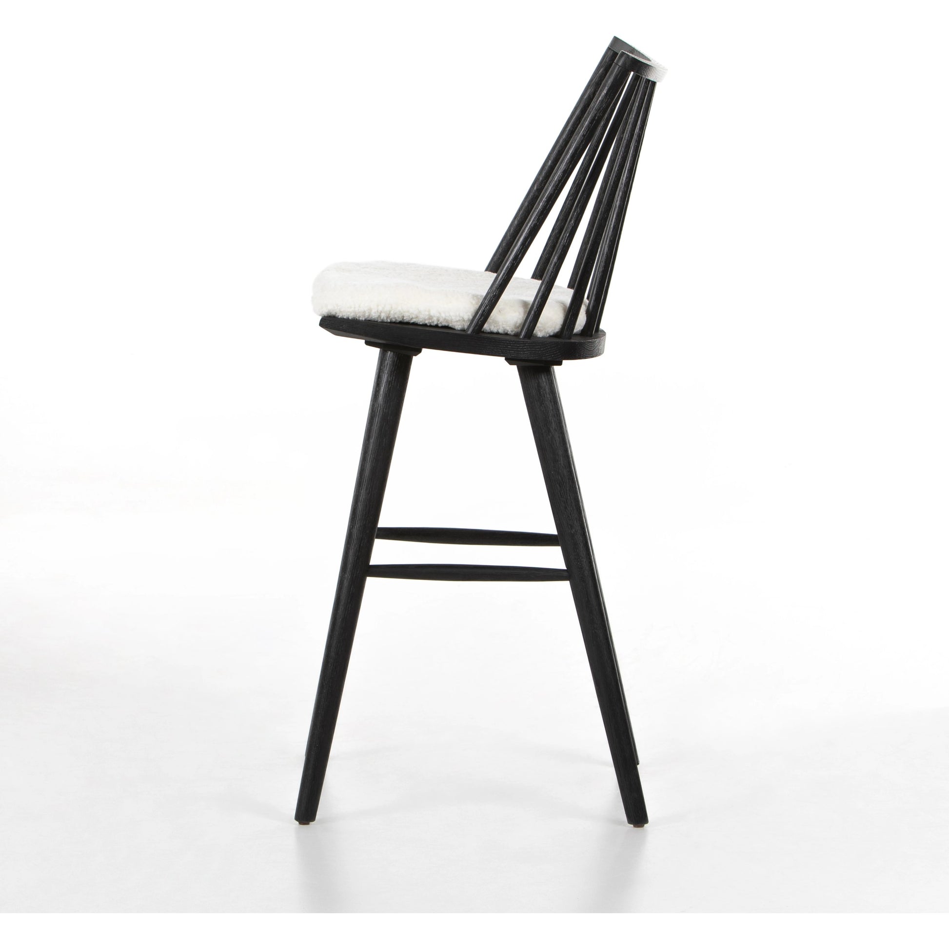 Lewis Windsor Bar Stool by Four Hands. Made from unique in a transitional style.