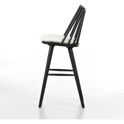 Lewis Windsor Bar Stool by Four Hands. Made from unique in a transitional style.