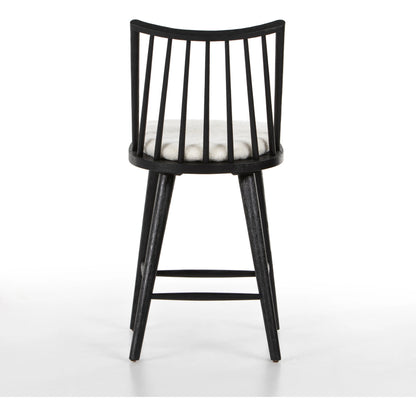 Lewis Windsor Counter Stool by Four Hands. Made from unique in a transitional style.