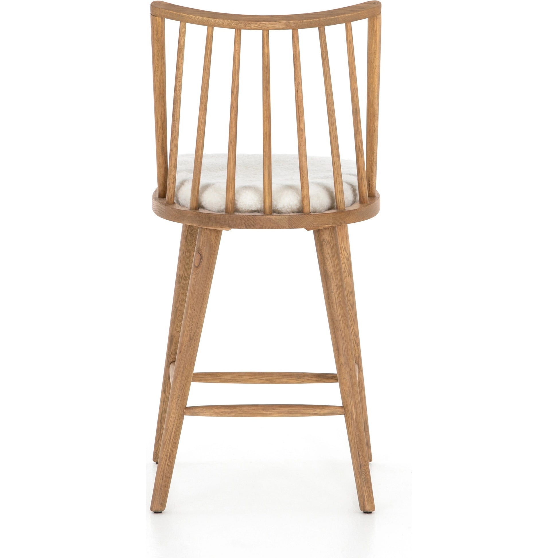 Lewis Windsor Counter Stool by Four Hands. Made from unique in a transitional style.