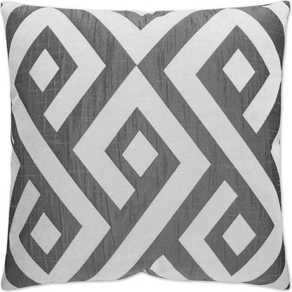 Carat Pillow by DV Kap Home. Made from 60% polyester, 40% viscose in a transitional style.