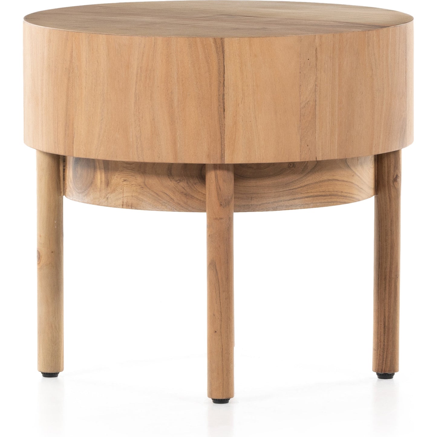 004 SI-1901745 | Additional Silo | Atmore End Table by Four Hands in natural acacia. Made from thin acacia veneer, solid acacia in a modern style.