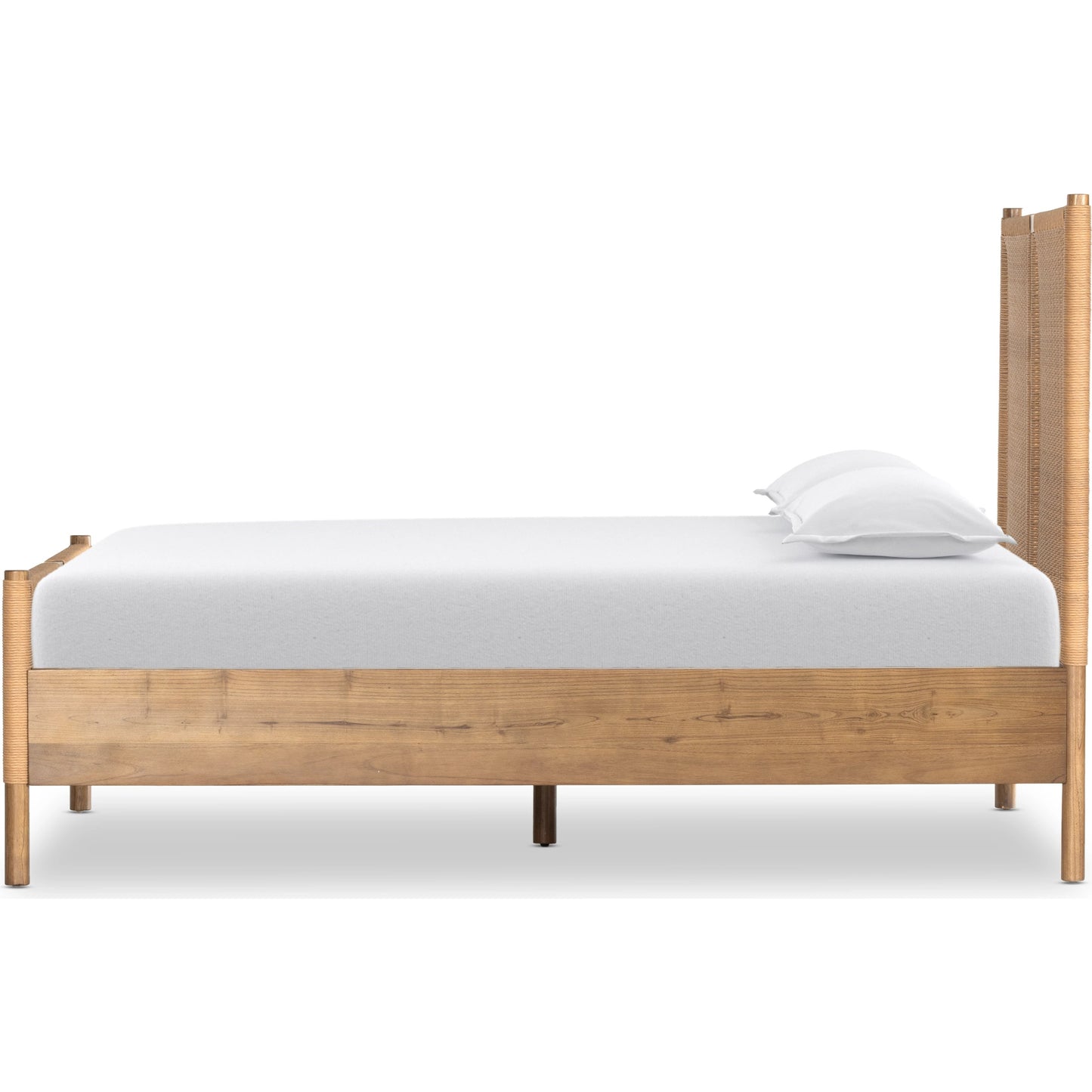 020 SI-1980524 | Additional Silo | Liza Bed by Four Hands in toasted sungkai, vintage natural. Made from 100% polyethylene, solid sungkai in a modern style.
