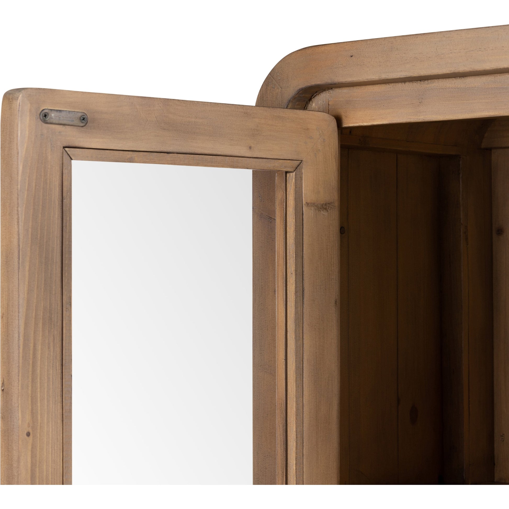 Everson Cabinet by Four Hands in scrubbed teak. Made from solid mixed reclaimed wood in a cottage & farmhouse style.