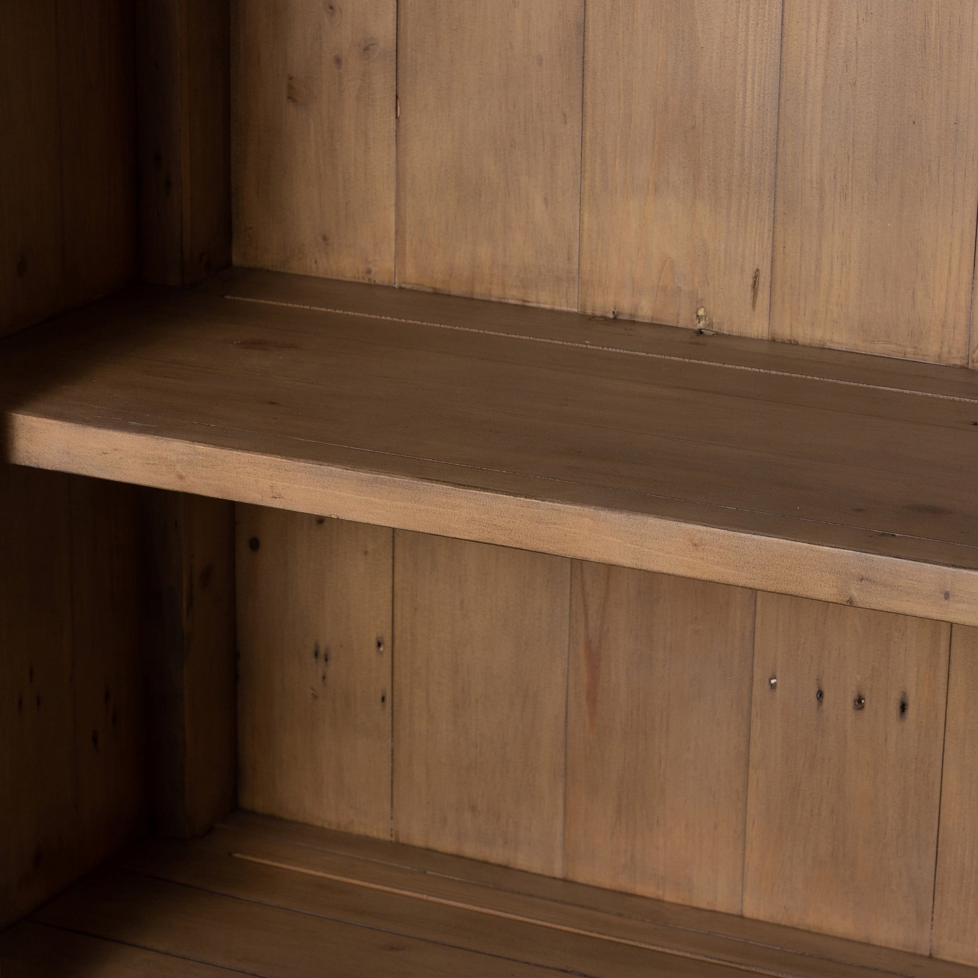 Everson Cabinet by Four Hands in scrubbed teak. Made from solid mixed reclaimed wood in a cottage & farmhouse style.