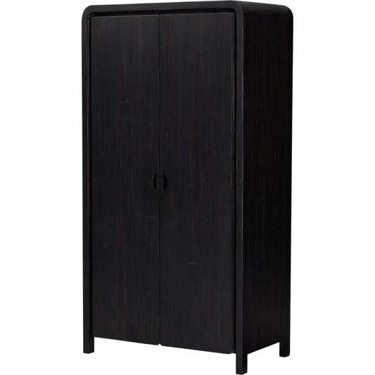 Everson Cabinet by Four Hands. Made from solid mixed reclaimed wood in a cottage & farmhouse style.
