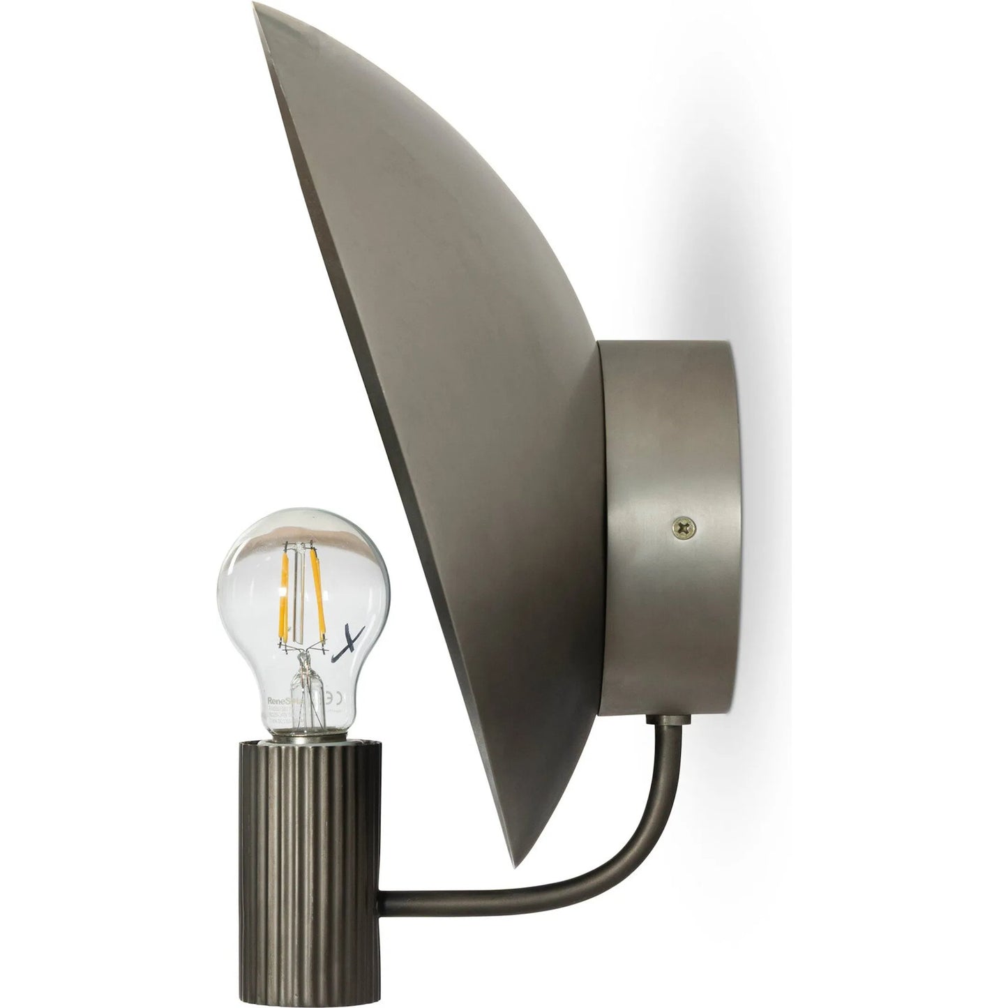 003 SI-2635328 | Additional Silo | Lund Sconce by Four Hands in aged nickel. Made from brass in a unique style.