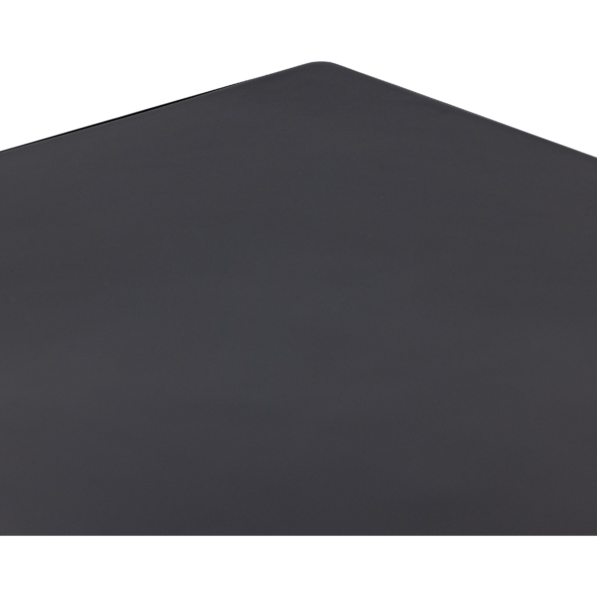 Soto Desk by Four Hands in black, weathered bronze and black. Made from iron in a modern style.