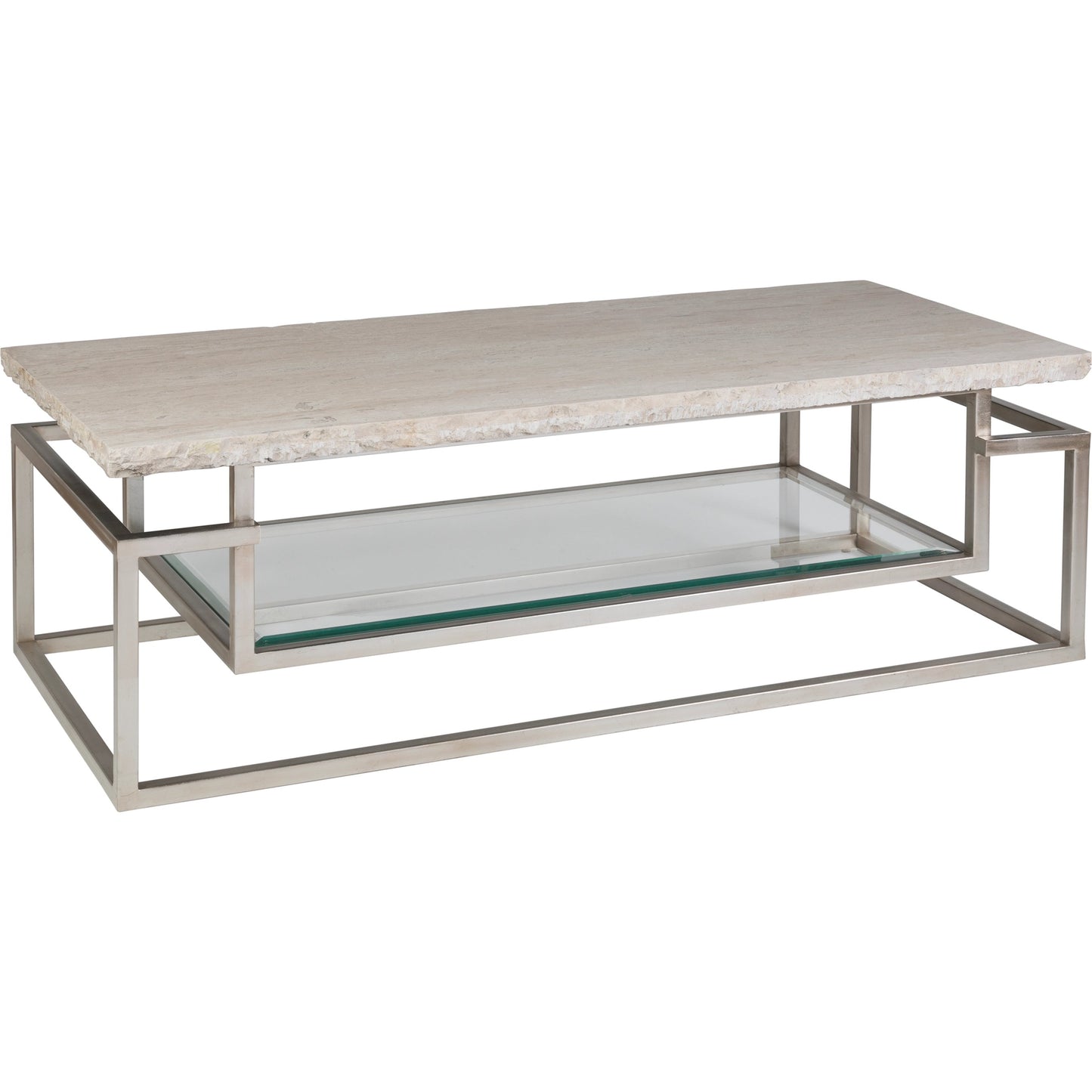 001 SI-1962872 | Primary Silo | Theo Cocktail Table by Artistica Home in champagne leaf. Made from unique in a modern style.