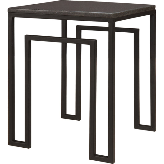 Square Table by Emissary USA in black. Made from unique in a modern style.
