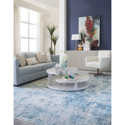 Yin Yang Cocktail Table by Artistica Home in misty gray. Made from unique in a modern style.