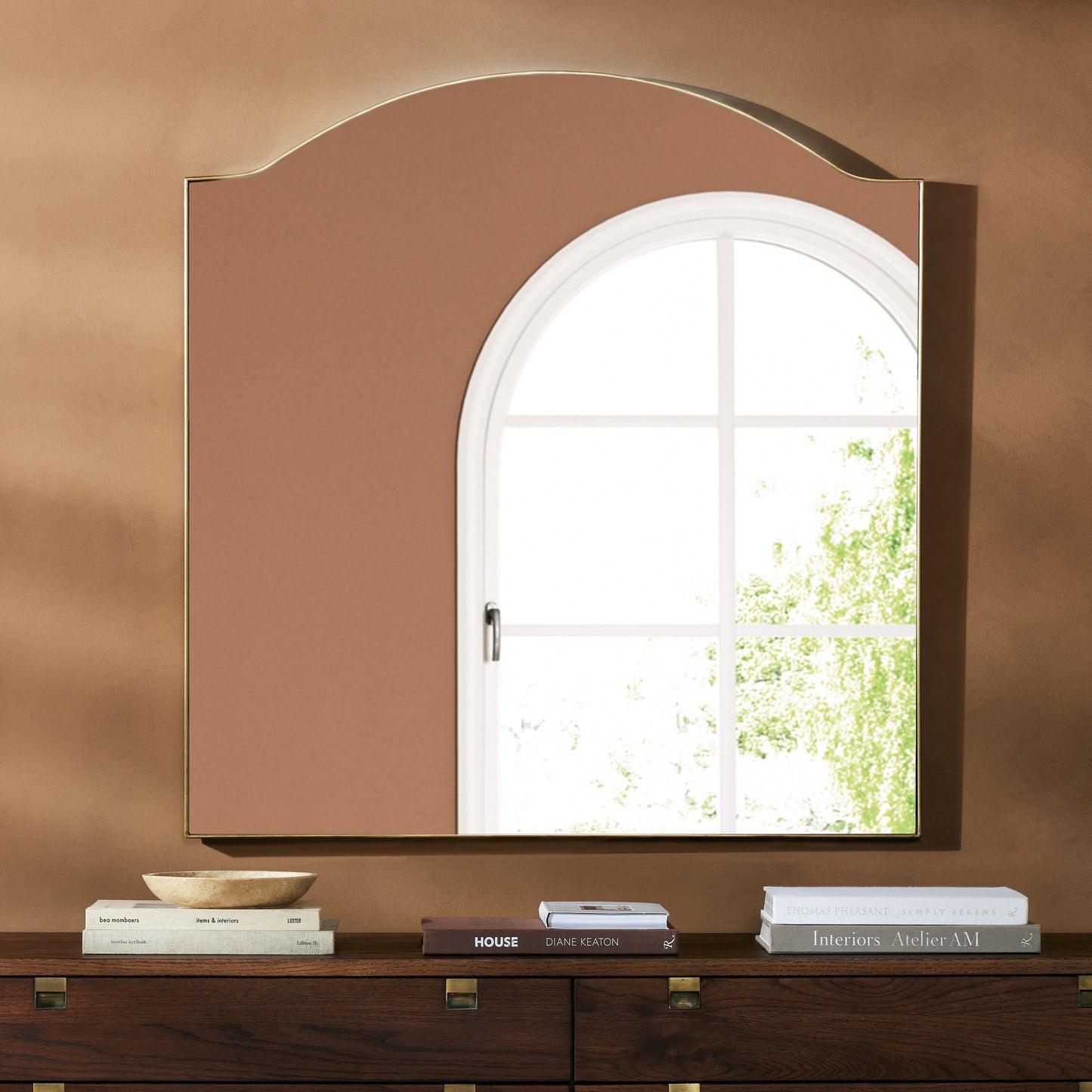 012 SI-1902264 | Lifestyle | Jacques II Mirror by Four Hands. Made from unique in a modern style.