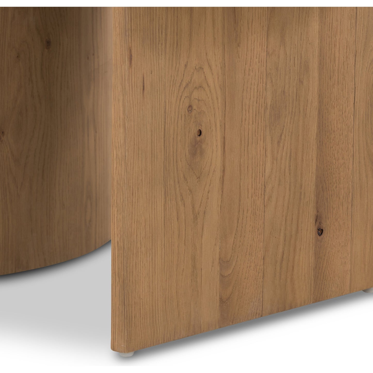 007 SI-1799949 | Additional Silo | Pickford End Table by Four Hands in dusted oak thin veneer, dusted oak veneer and dusted oak. Made from thick oak veneer in a modern style.
