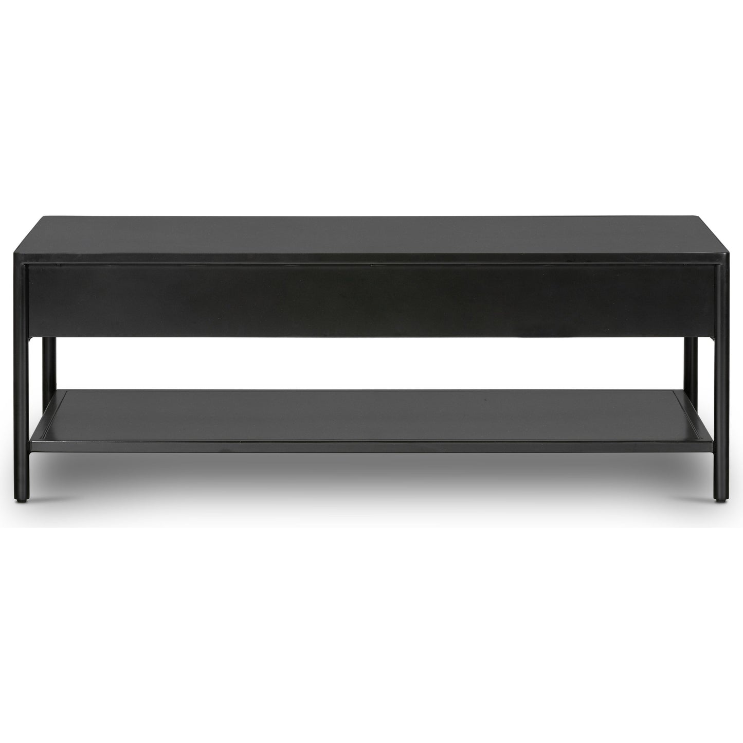013 SI-1799015 | Additional Silo | Soto Coffee Table by Four Hands in black, weathered bronze and black. Made from iron in a modern style.