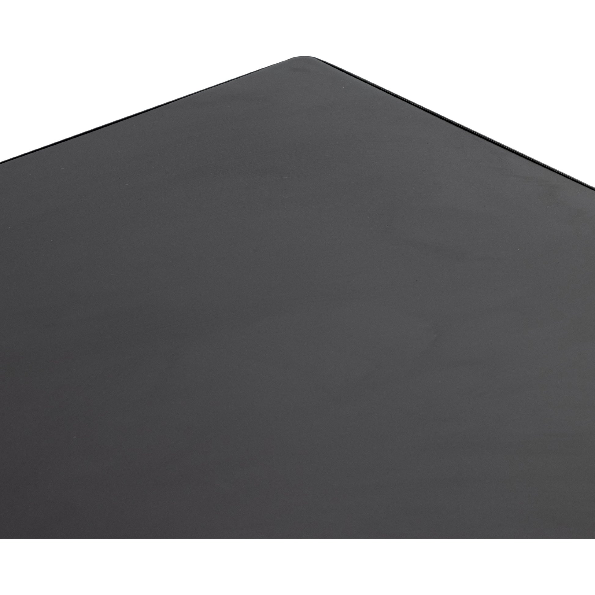 Soto Coffee Table by Four Hands in black, weathered bronze and black. Made from iron in a modern style.