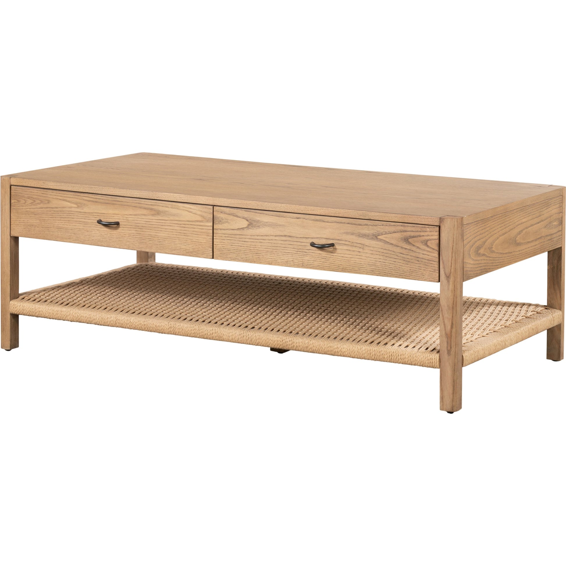 Zuma Coffee Table by Four Hands in dune ash. Made from unique in a coastal style.