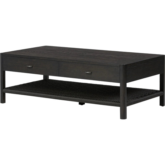 Zuma Coffee Table by Four Hands in dune ash. Made from unique in a coastal style.
