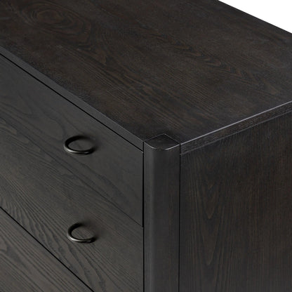 Zuma 6 Drawer Dresser by Four Hands in dune ash. Made from unique in a transitional style.