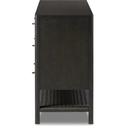 Zuma 6 Drawer Dresser by Four Hands in dune ash. Made from unique in a transitional style.