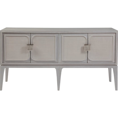 Elixer Console by Artistica Home in misty white gray. Made from unique in a modern style.