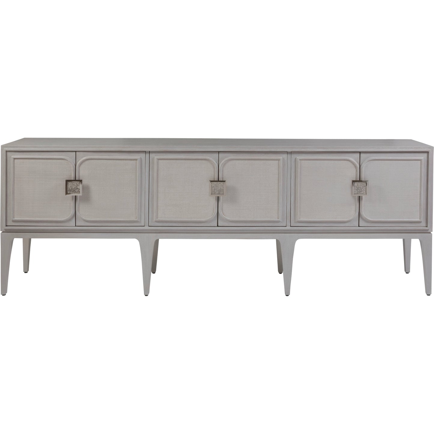 003 SI-1962882 | Additional Silo | Elixer Long Console by Artistica Home in misty white gray. Made from unique in a modern style.