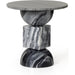Neda End Table by Four Hands. Made from solid marble in a modern style.