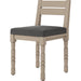 Waller Outdoor Dining Chair, Washed Brown by Four Hands in washed brown. Made from 100% olefin, solid fsc® teak in a transitional style.