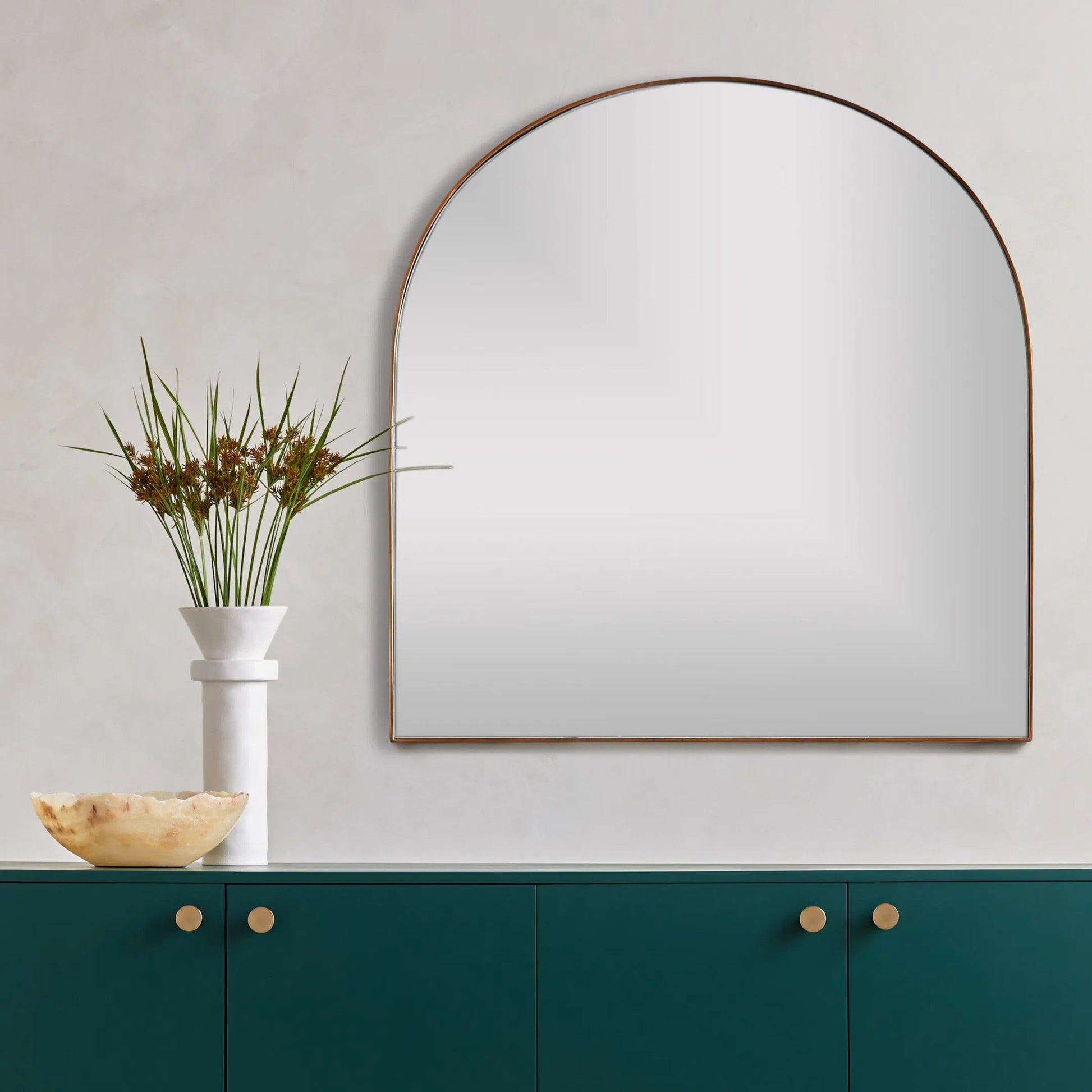Georgina Wide Mirror by Four Hands. Made from unique in a modern style.