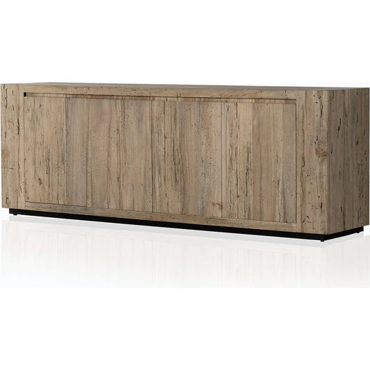 Abaso Sideboard by Four Hands. Made from thick oak veneer in a modern style.