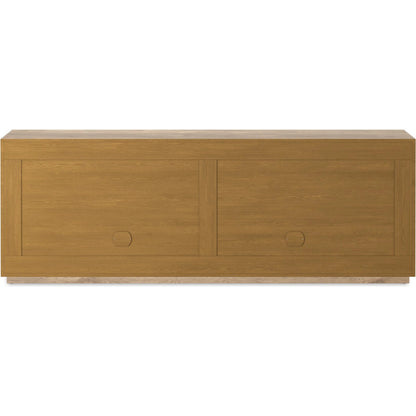 Abaso Sideboard by Four Hands. Made from thick oak veneer in a modern style.