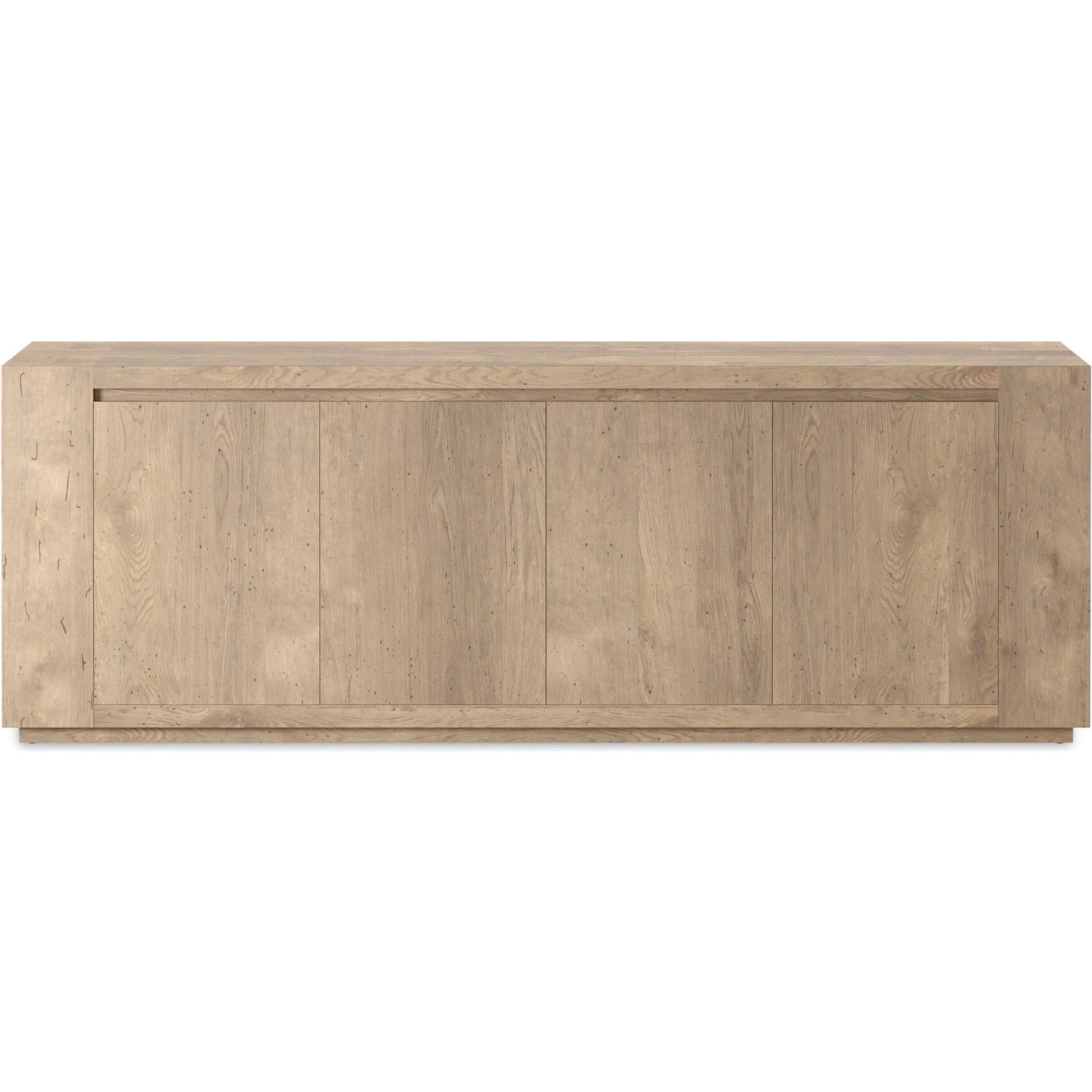 Abaso Sideboard by Four Hands. Made from thick oak veneer in a modern style.