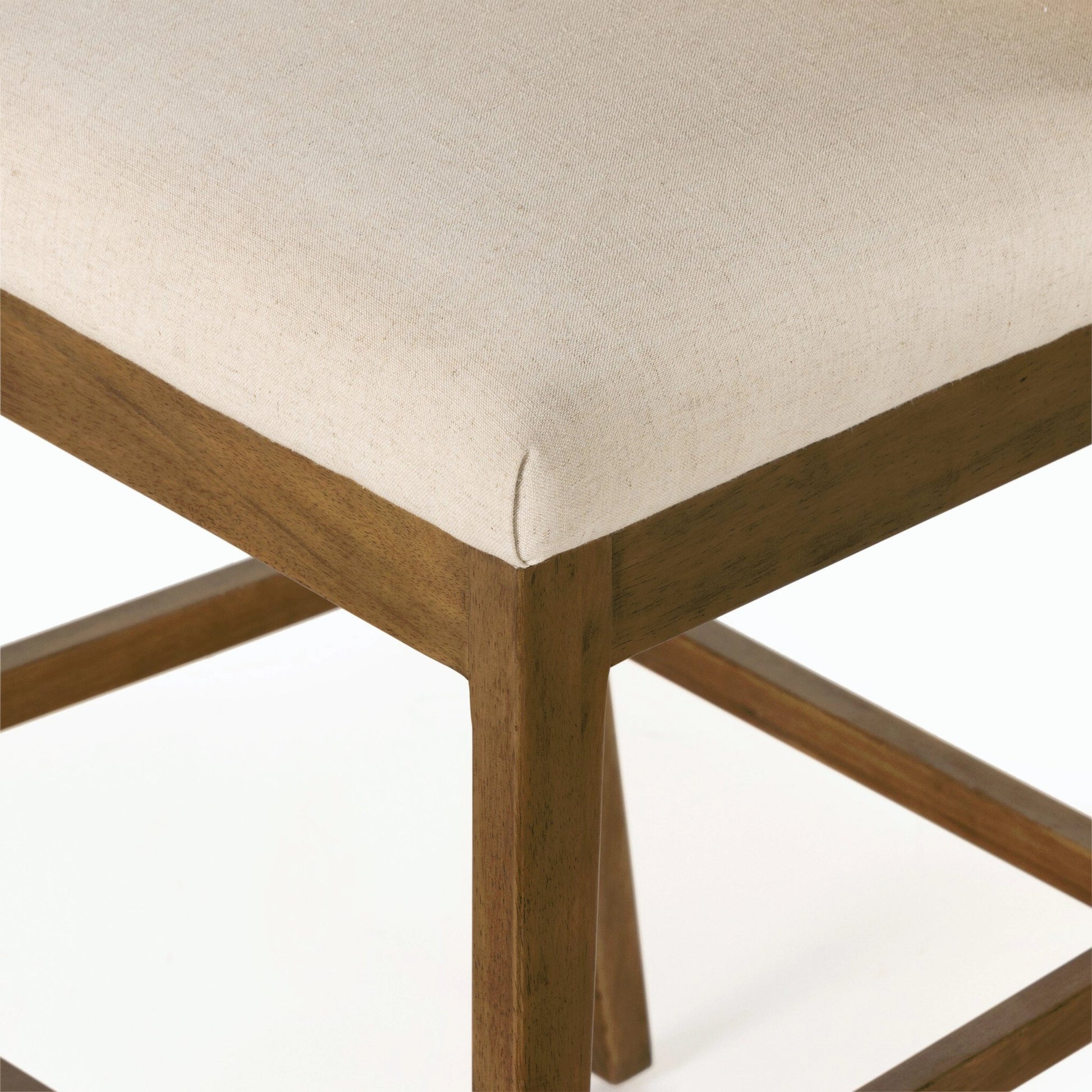 Antonia Cane Armless Bar Stool by Four Hands. Made from unique in a coastal style.