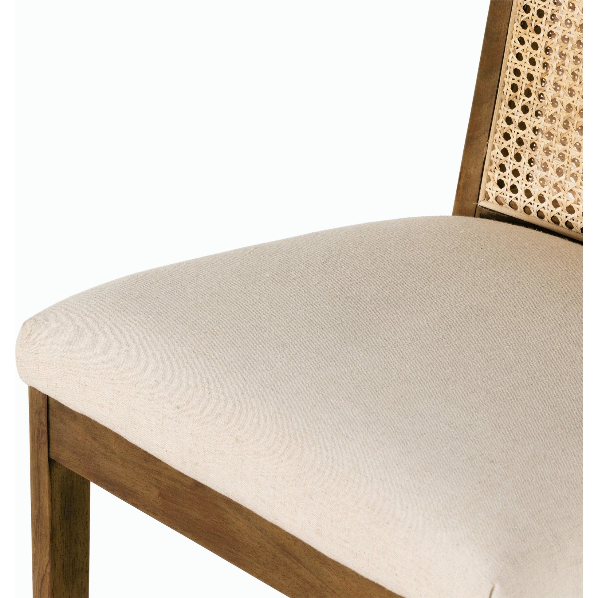 Antonia Cane Armless Bar Stool by Four Hands. Made from unique in a coastal style.