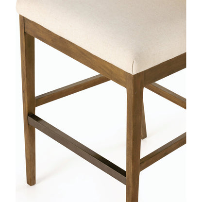 Antonia Cane Armless Bar Stool by Four Hands. Made from unique in a coastal style.