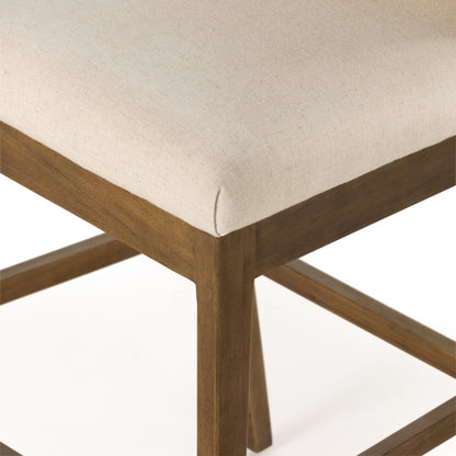 Antonia Cane Armless Bar Stool by Four Hands. Made from unique in a coastal style.
