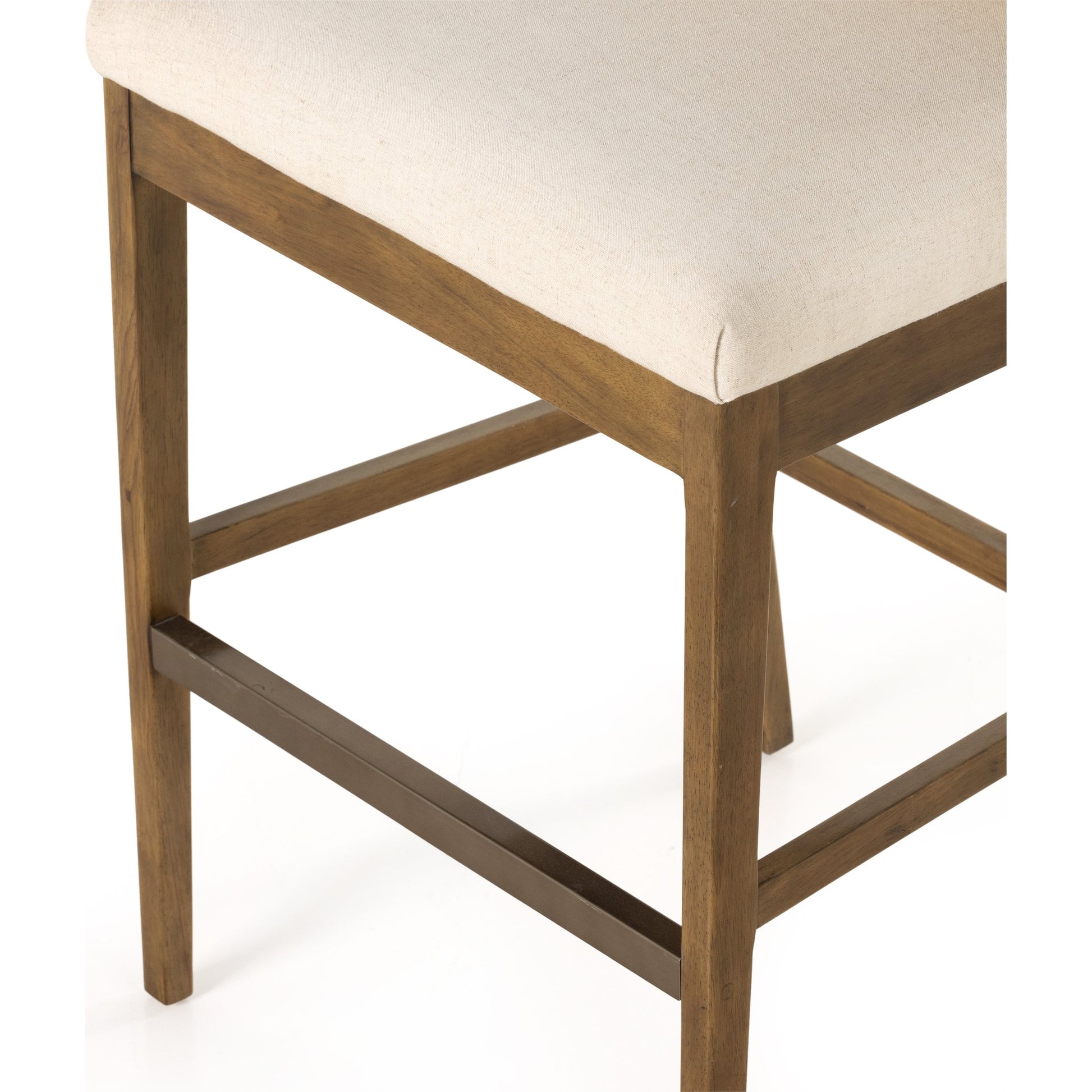 Antonia Cane Armless Bar Stool by Four Hands. Made from unique in a coastal style.