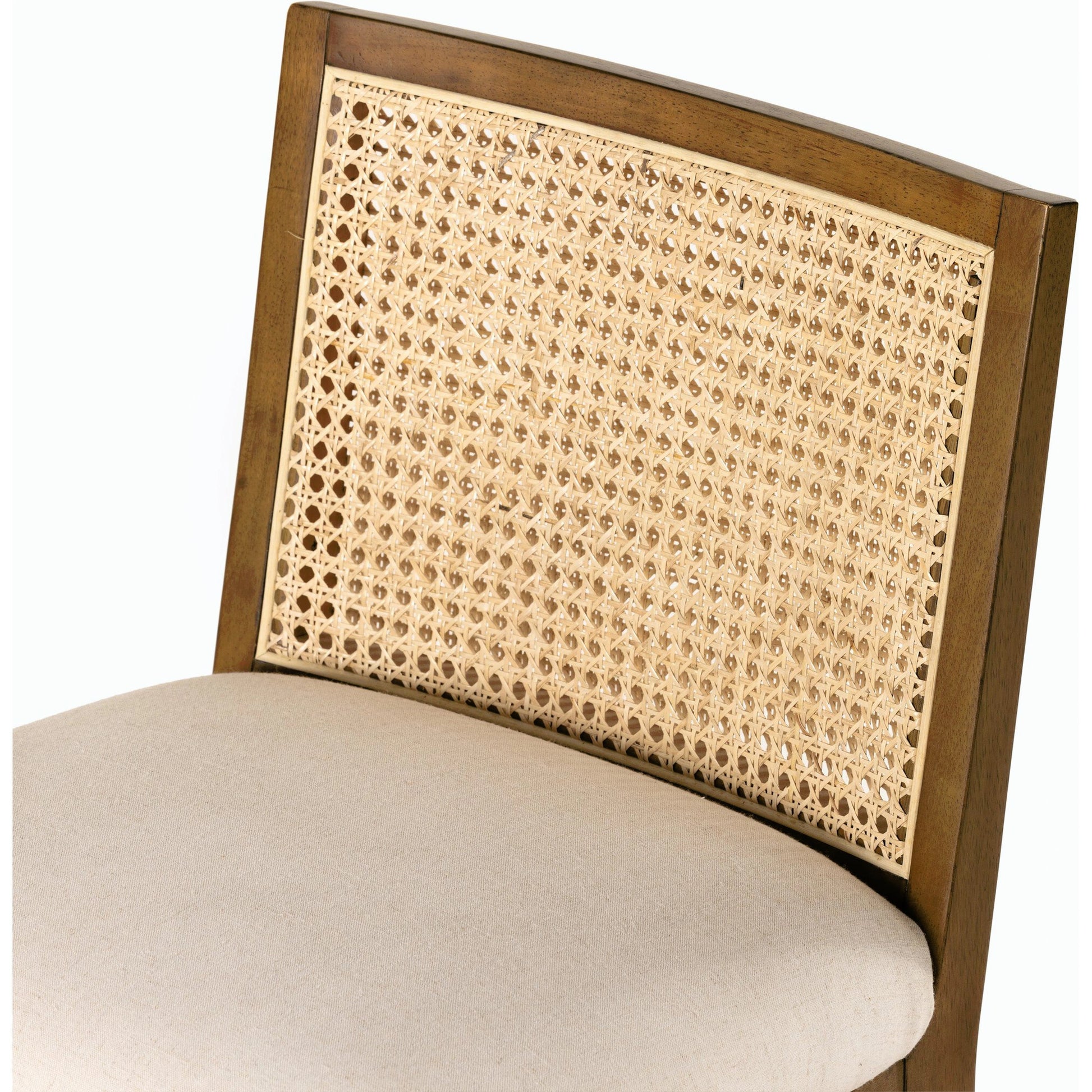 Antonia Cane Armless Counter Stool by Four Hands. Made from unique in a coastal style.