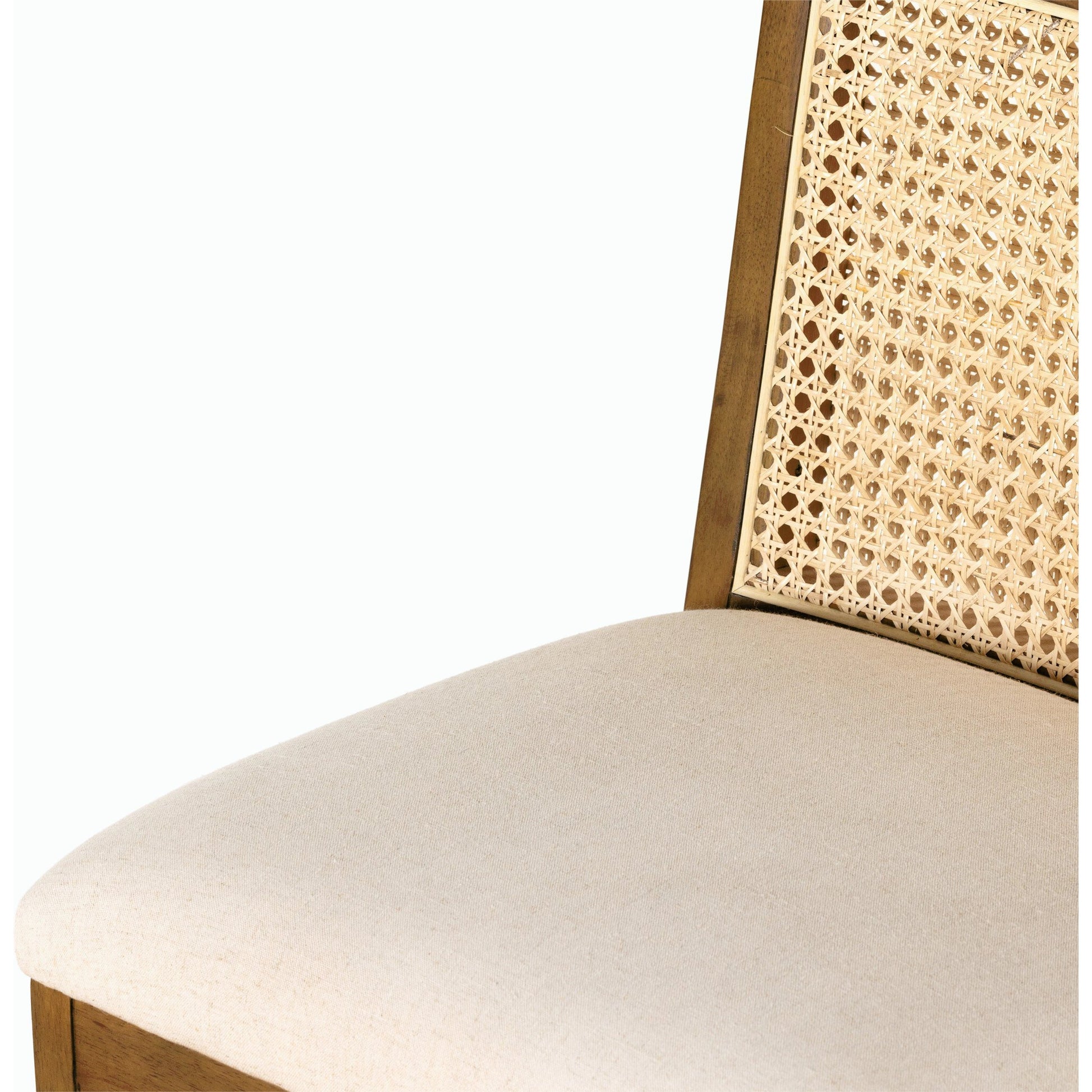 Antonia Cane Armless Counter Stool by Four Hands. Made from unique in a coastal style.