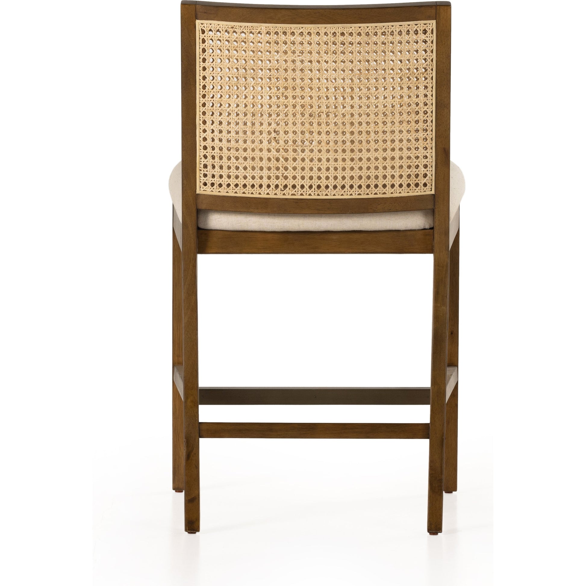 Antonia Cane Armless Counter Stool by Four Hands. Made from unique in a coastal style.
