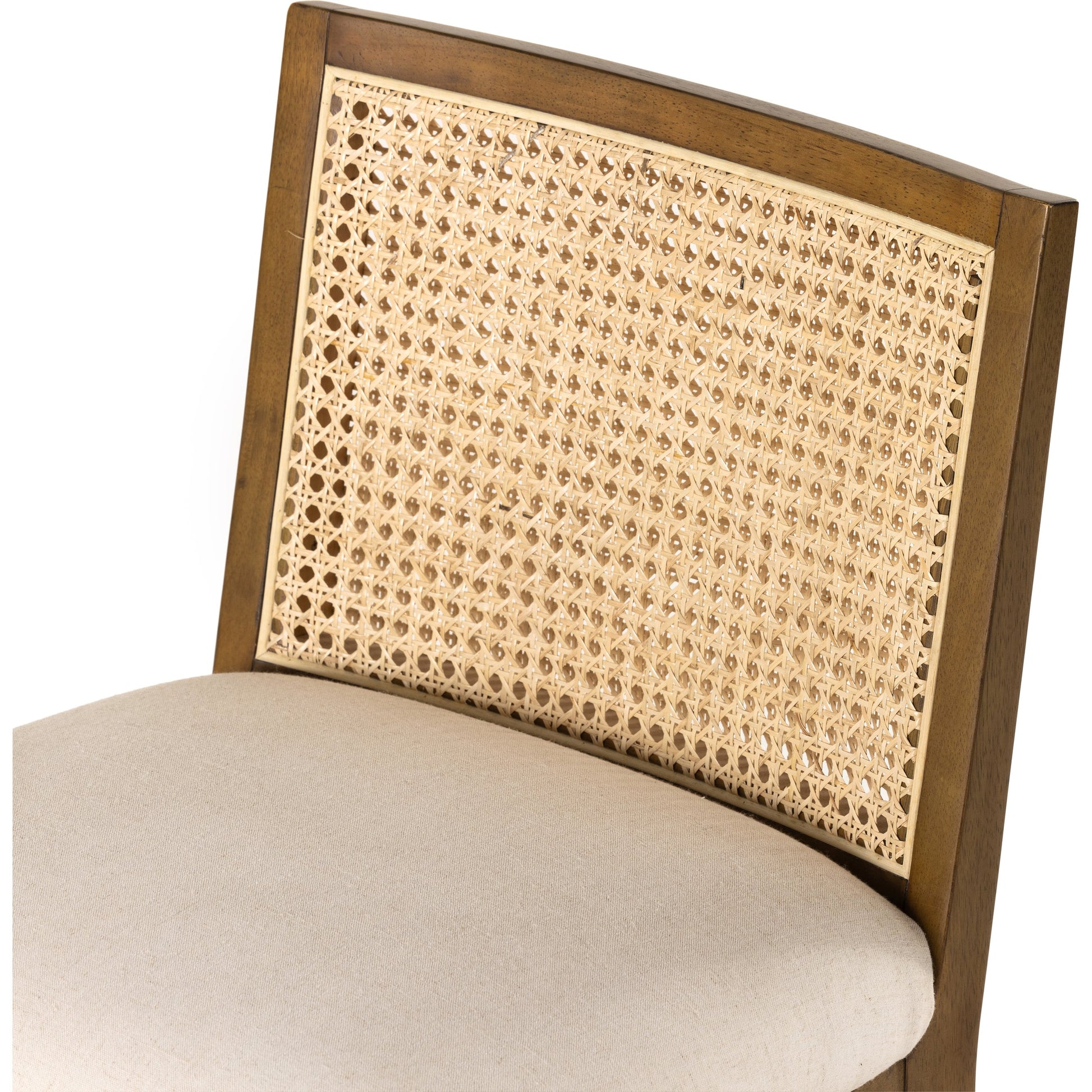 Antonia Cane Armless Counter Stool by Four Hands. Made from unique in a coastal style.