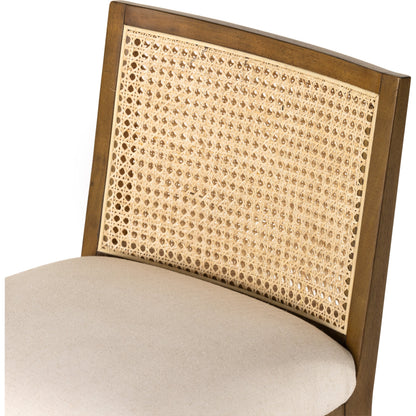 Antonia Cane Armless Counter Stool by Four Hands. Made from unique in a coastal style.