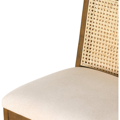 Antonia Cane Armless Counter Stool by Four Hands. Made from unique in a coastal style.