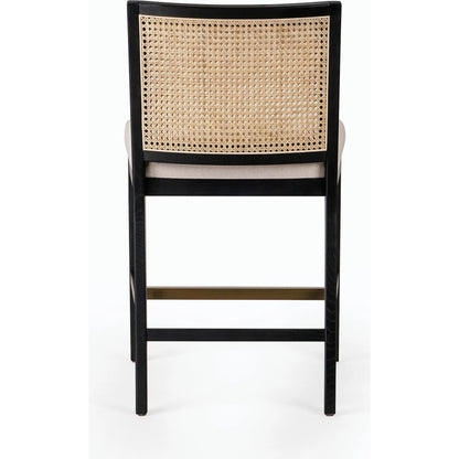 Antonia Cane Armless Counter Stool by Four Hands. Made from unique in a coastal style.