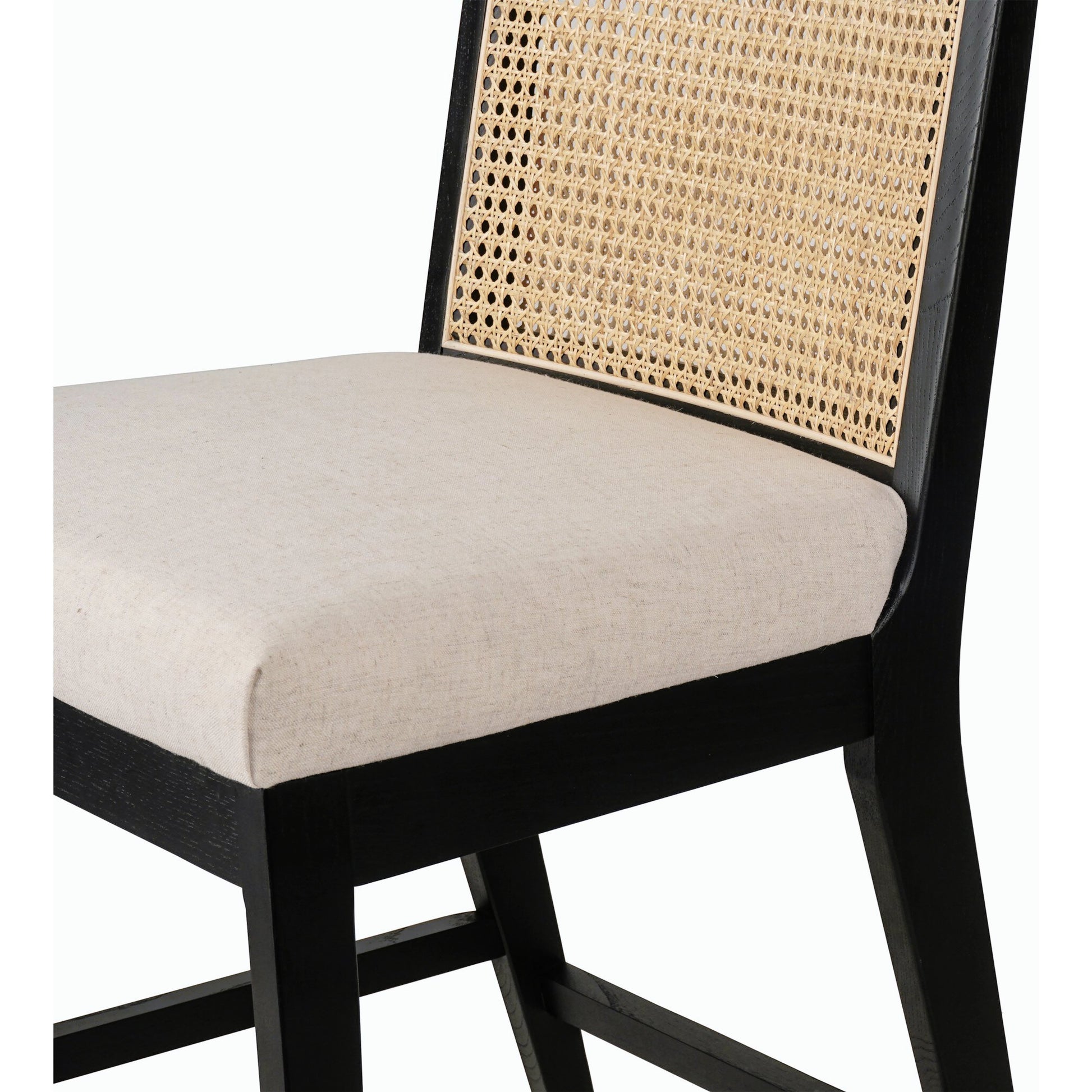 Antonia Cane Armless Counter Stool by Four Hands. Made from unique in a coastal style.