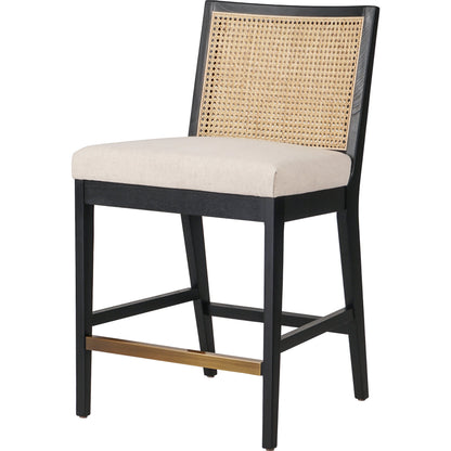 Antonia Cane Armless Counter Stool by Four Hands. Made from unique in a coastal style.