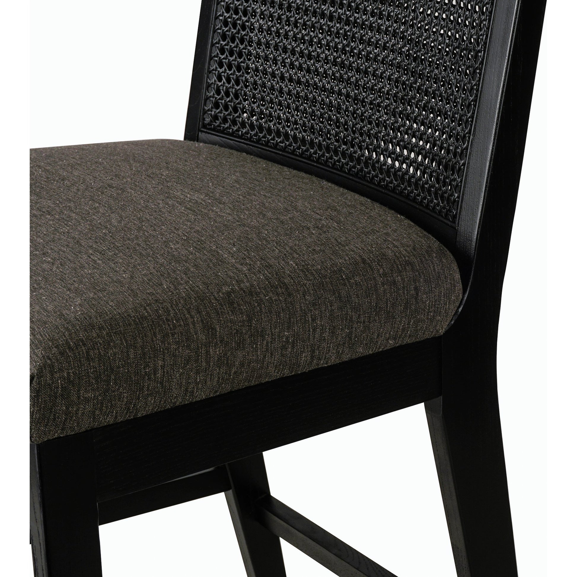 Antonia Cane Armless Bar Stool by Four Hands. Made from unique in a coastal style.