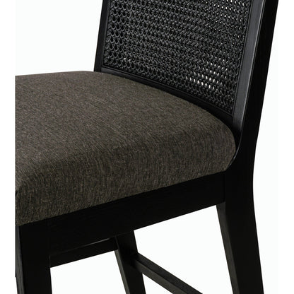 Antonia Cane Armless Bar Stool by Four Hands. Made from unique in a coastal style.