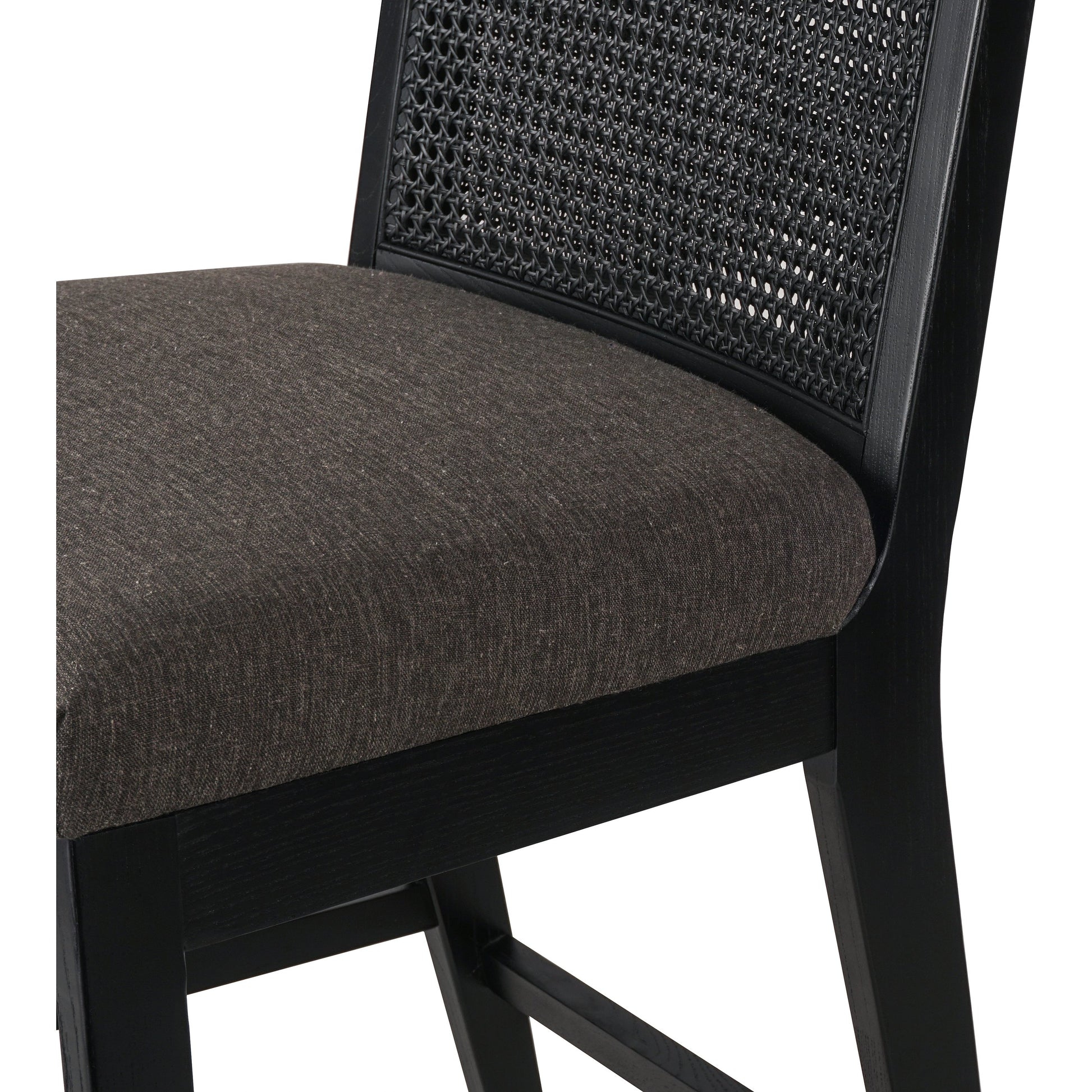 Antonia Cane Armless Bar Stool by Four Hands. Made from unique in a coastal style.