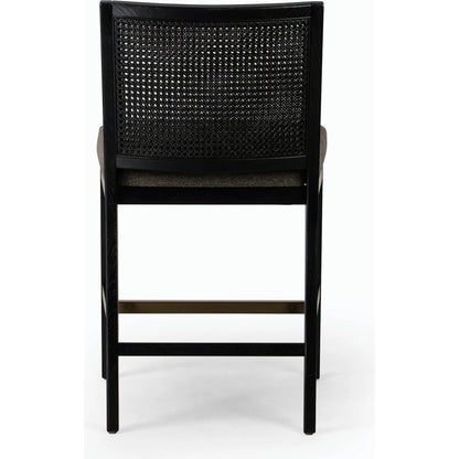 Antonia Cane Armless Counter Stool by Four Hands. Made from unique in a coastal style.